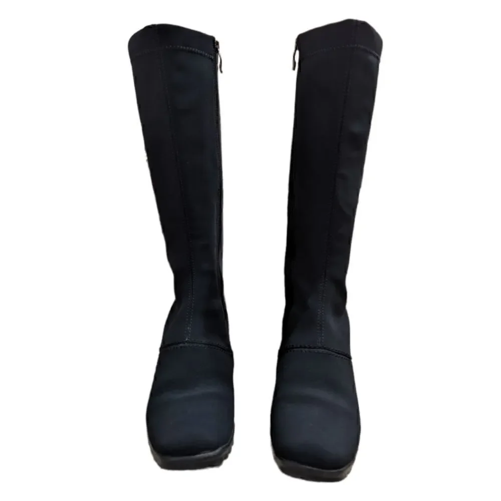 Ara Luftpolster Paula Waterproof Gore-Tex Black Tall Boots Size 5.5 US